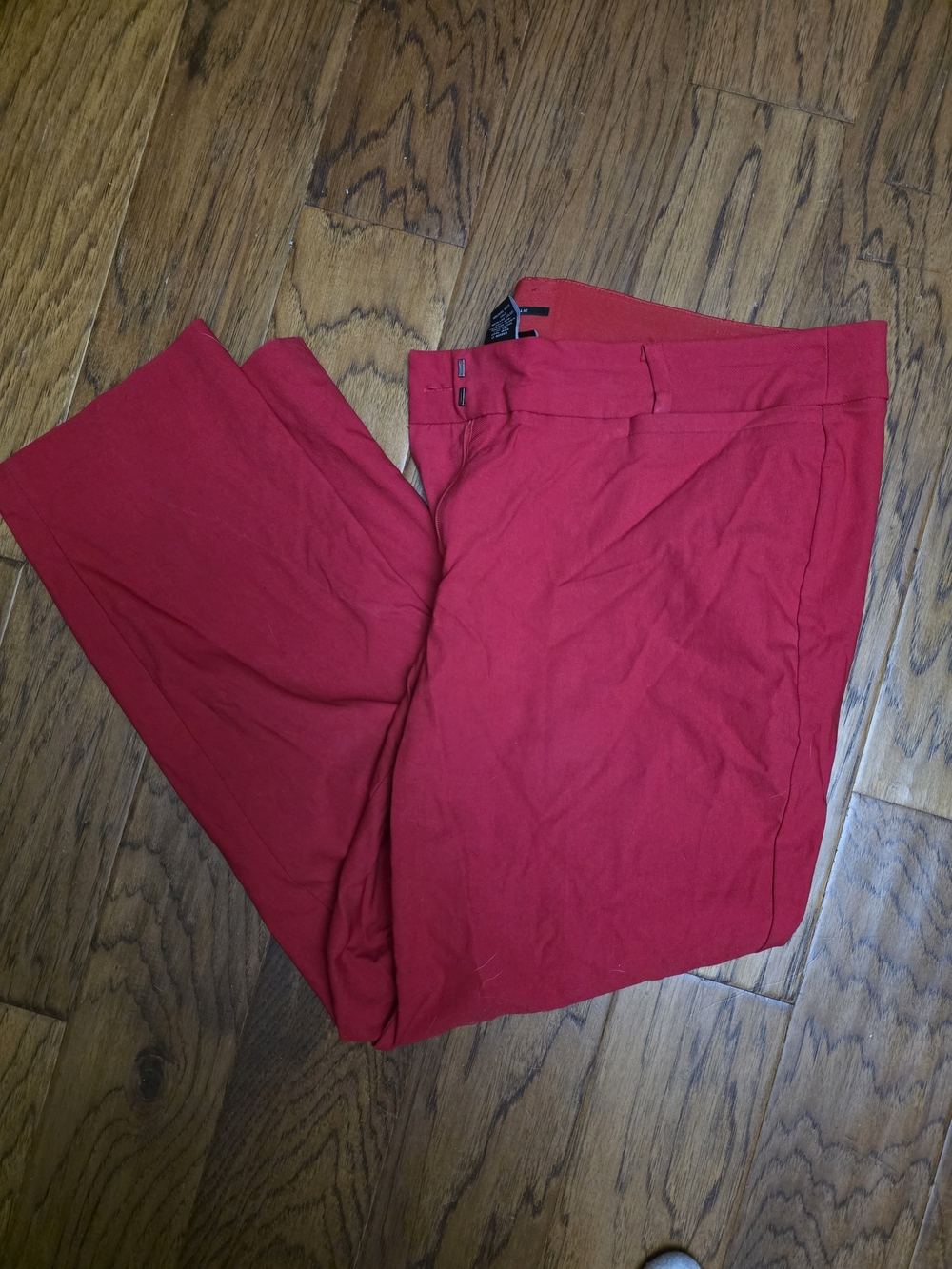 Lane Bryant Red Chinos 12p The Allie